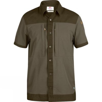 Camisa Fjallraven Keb Trek Hombre Verde Oliva - Chile DCM143602